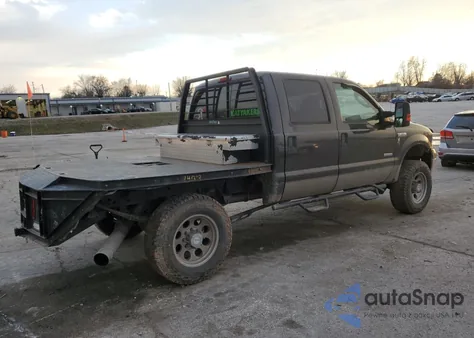 2005 Ford F350 Srw Super Duty из США, поврежденный, VIN 1FTWW31P85EB24114
